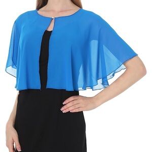 Blue Sheer Capelet
